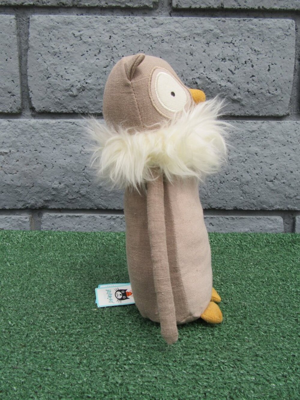Brand New Jellycat London Skandoodle Owl Plush 9" - Picture 4 of 8